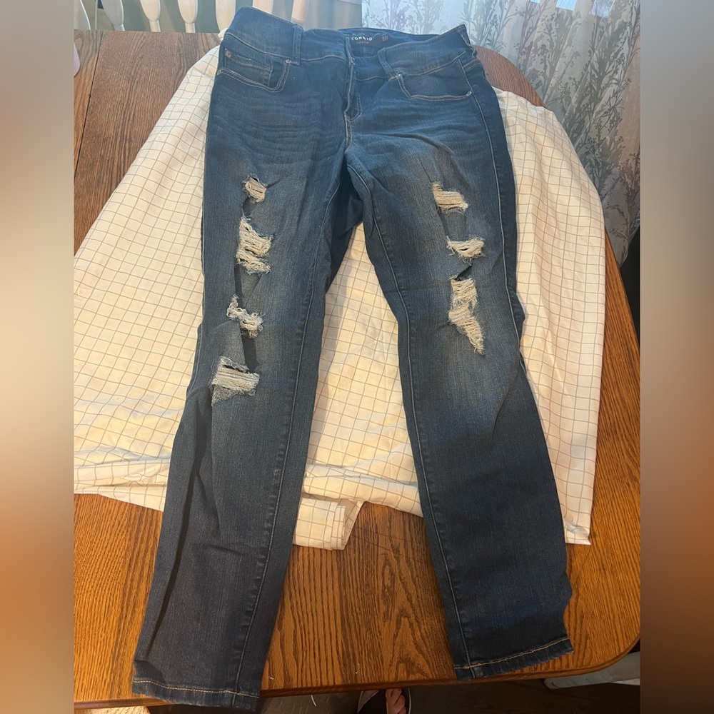 Torrid Distressed Premium Jegging Size 14R